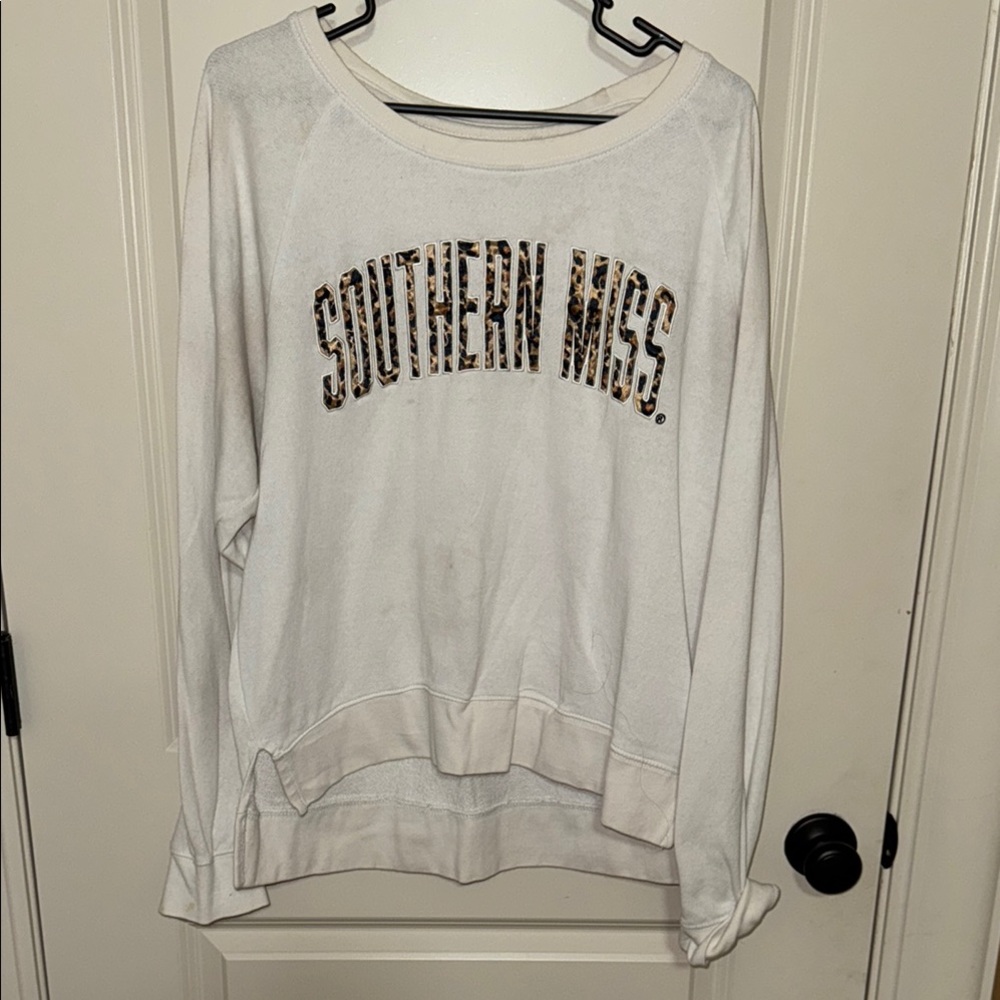 Southern Miss White Sweatshirt